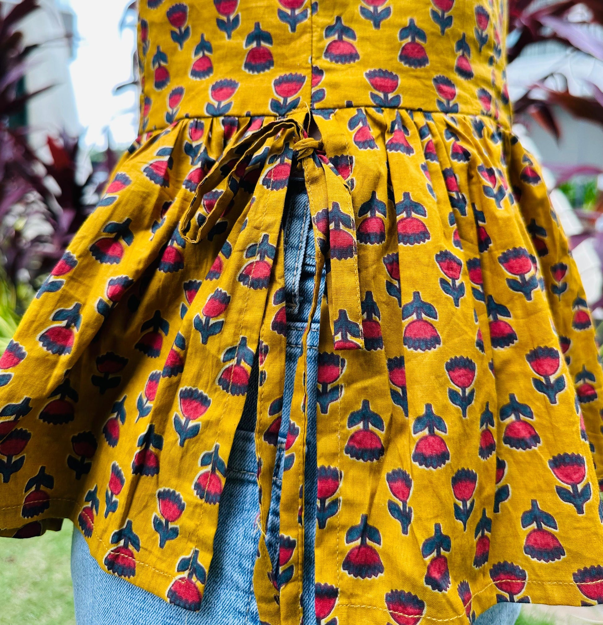 Bow down to the Queen- Mustard Yellow