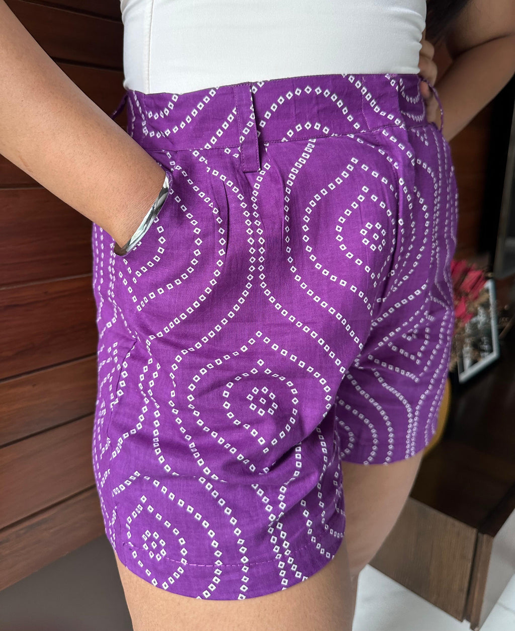 Befikri in Bandhani- Shorts