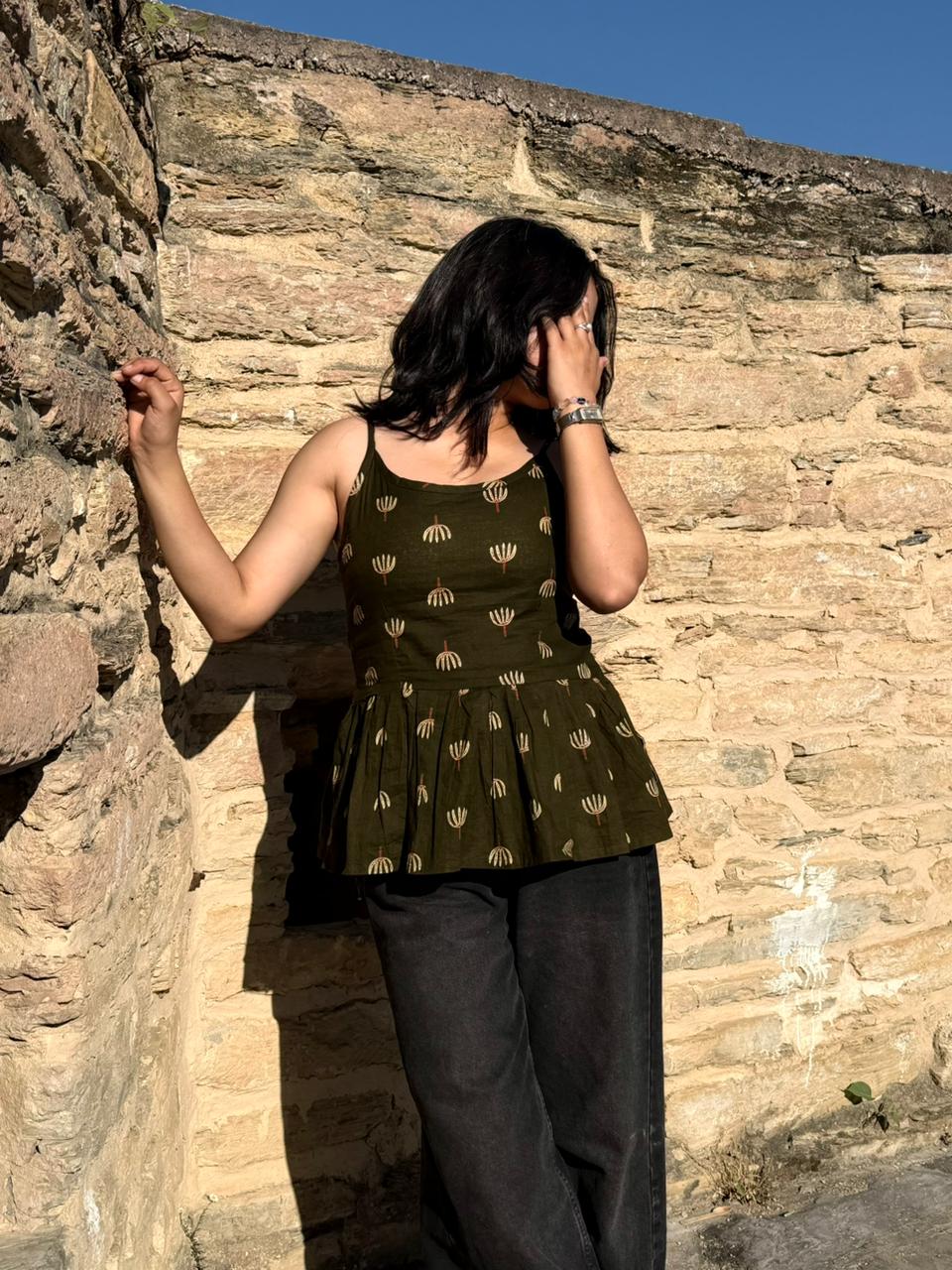 Bow Down to the Queen- Olive Green